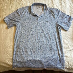 Vineyard Vines Blue Polo Shirt Classic Style